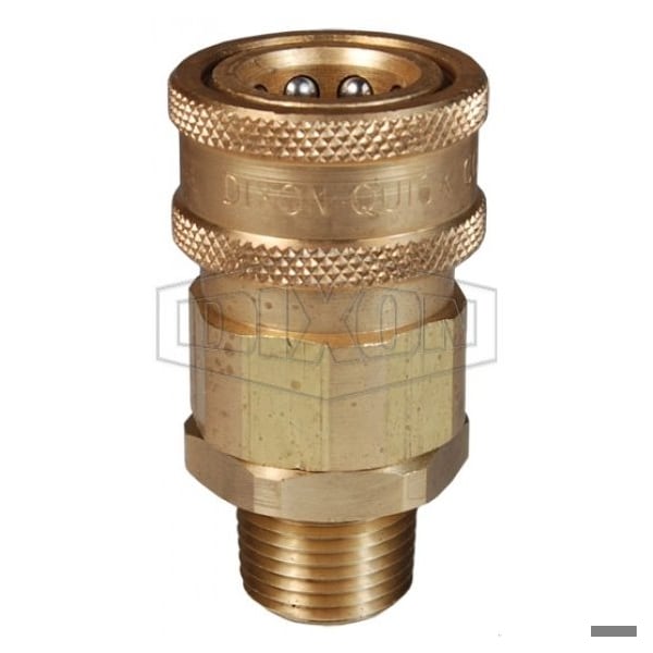 1 V COUP, 1 M-F-NPTF BRASS